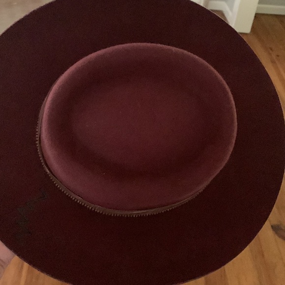 NWT Free People x Mossant Mulholland Layerd Bands Felt Hat - Picture 7 of 9